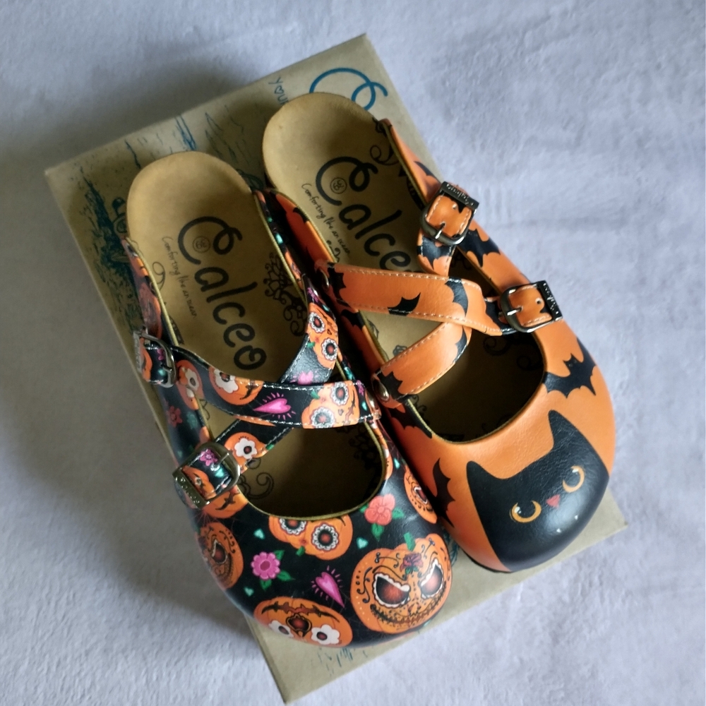 Calceo Halloween Clogs